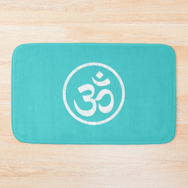 Item preview, OM mantra symbol - vintage white designed and sold by Akoa.