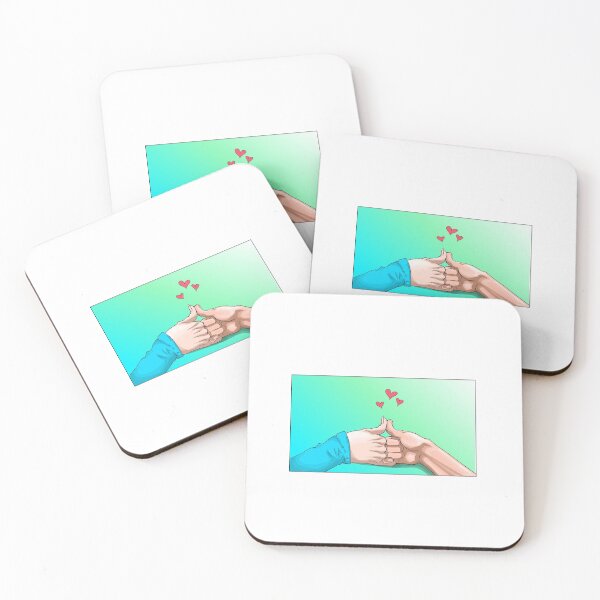 Item preview, Unique handshake design in cool colors designed and sold by ZACKBLOO.
