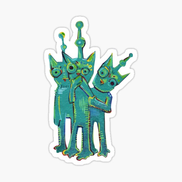 Sadworld Painting - 2014 Sticker