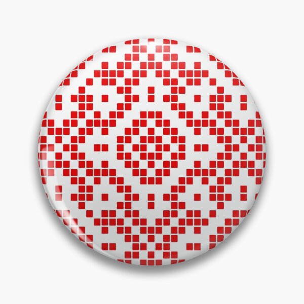 Item preview, Grid Paper White Geometric Pattern Vector Art Red Accent designed and sold by taiche.