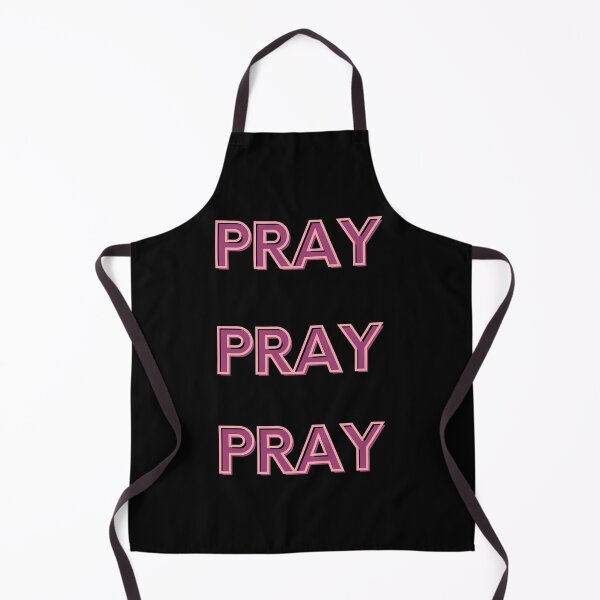Aperçu de l'œuvre Prier Prier Prier, Chrétien créée et vendue par HeavenlyCrafts.
