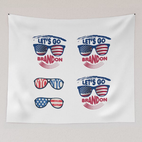 Item preview, Lets Go Brandon Stickers Pack, Multi Stickers, Funny FJB 2021, Anti Liberal, Anti Biden, Brandon, Biden designed and sold by graphic-genie.