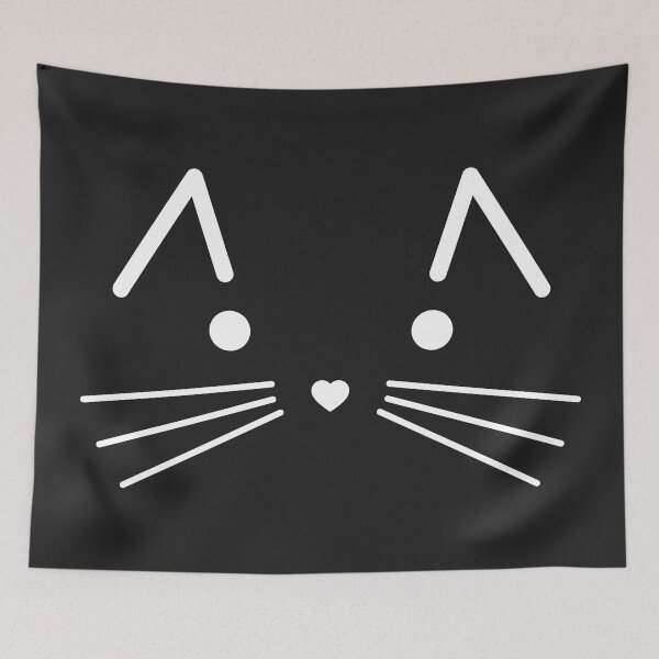 Item preview, Cute cat face designed and sold by SweetLog.