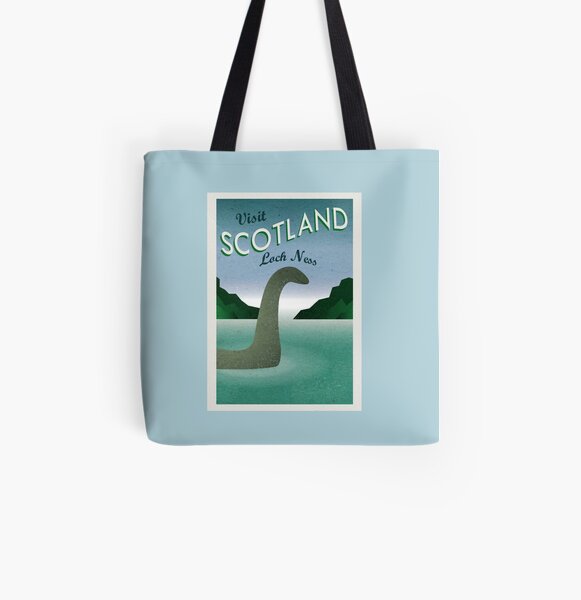 Visit Loch Ness All Over Print Tote Bag