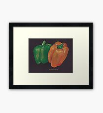 Peppers! Framed Print