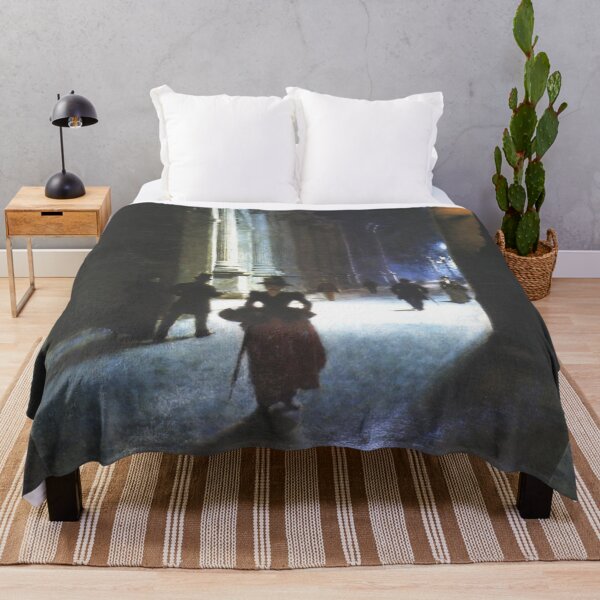 Item preview, Louvre at night 1892 - Aleksander Gierymski  designed and sold by Vintage Designs +.