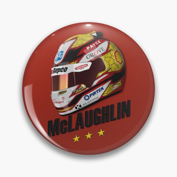 Item preview, Scott McLaughlin Helmet V8 Supercars designed and sold by Miles & Myles.