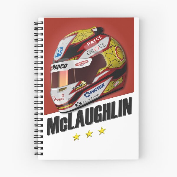 Item preview, Scott McLaughlin Helmet V8 Supercars designed and sold by Miles & Myles.