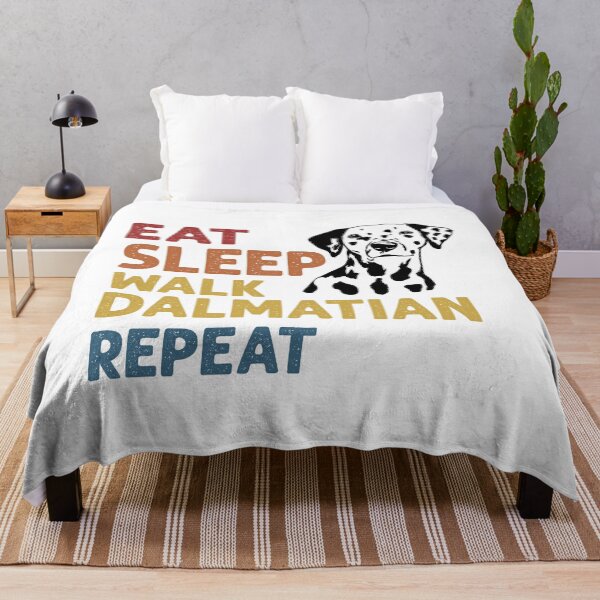 Item preview, EAT SLEEP WALK DALMATION REPEAT COLLECTION designed and sold by JRM Tees & More Store.