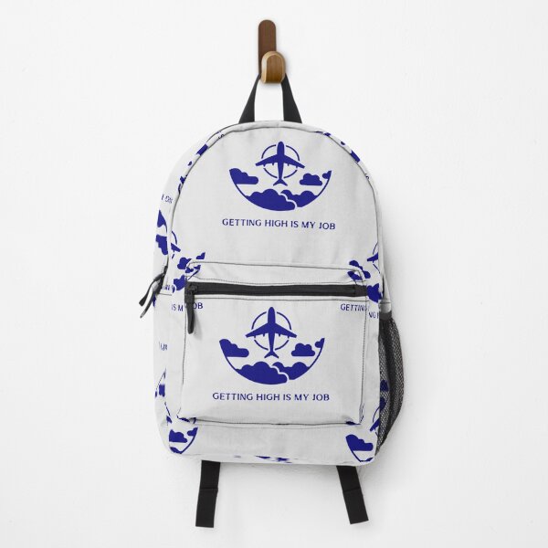 Item preview, Getting High Is My Job. Gift for Pilot and Cabin Crew designed and sold by Rebel-Design.