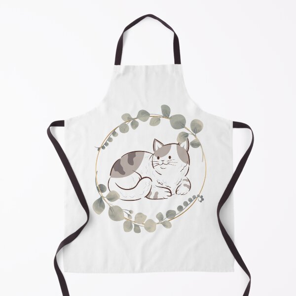 Item preview, Cat Floral Frame designed and sold by Wachi-A.