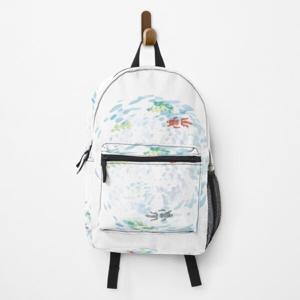 Item preview, Goldfish and water plants swimming in the water designed and sold by hichako.