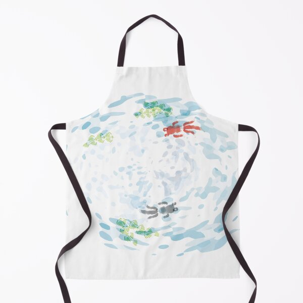 Item preview, Goldfish and water plants swimming in the water designed and sold by hichako.