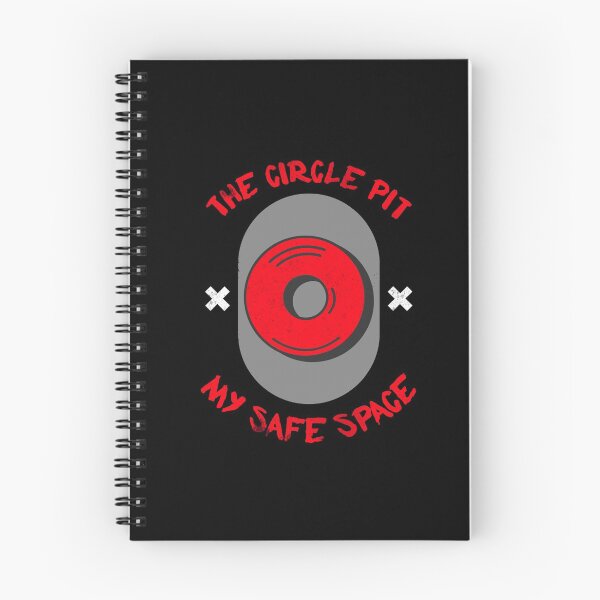 Item preview, The Circle Pit. My Safe Space - Heavy Metal Metalcore Design designed and sold by Shirtlify.