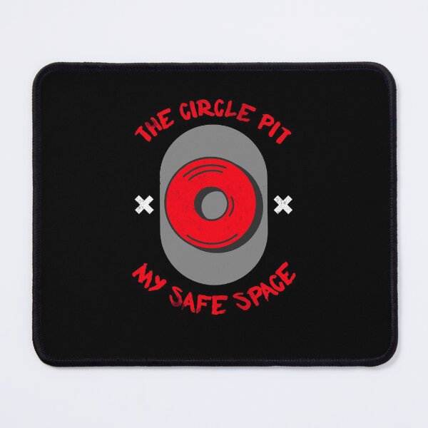Item preview, The Circle Pit. My Safe Space - Heavy Metal Metalcore Design designed and sold by Shirtlify.