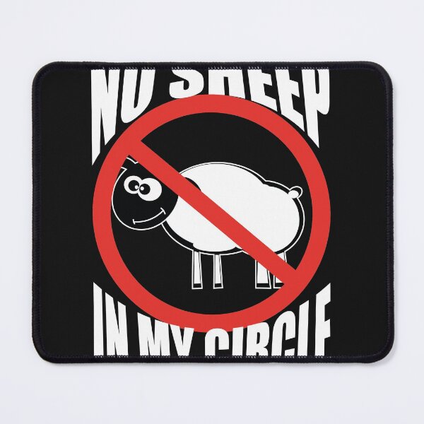 Item preview, No sheep in my circle designed and sold by designer-02.