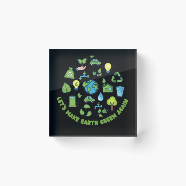 Item preview, Let's Make Earth Green Again designed and sold by BillieTofu.