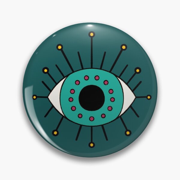 Item preview, Magic third eye (teal) designed and sold by PegFollyDesigns.