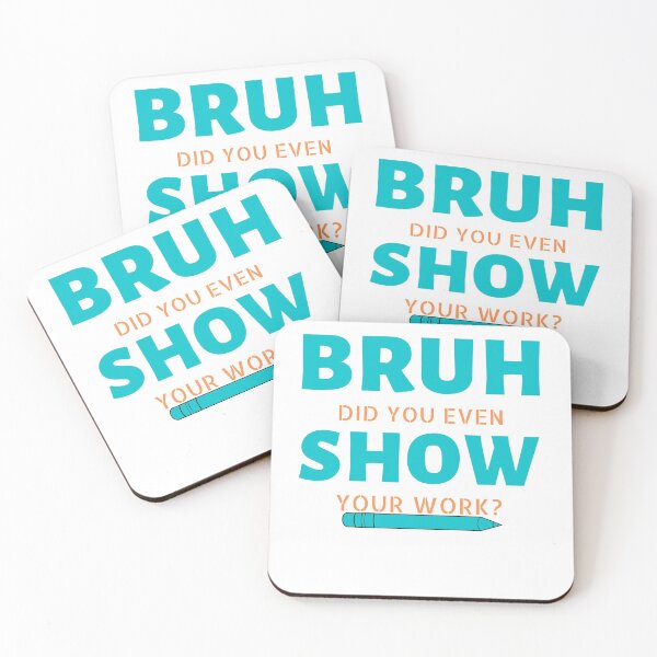 Item preview, bruh did you even show your work Essential T-Shirt designed and sold by NIKENchop.