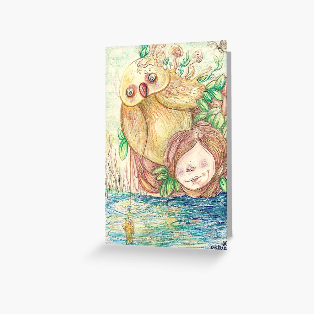 Item preview, Greeting Card designed and sold by bevmostic.