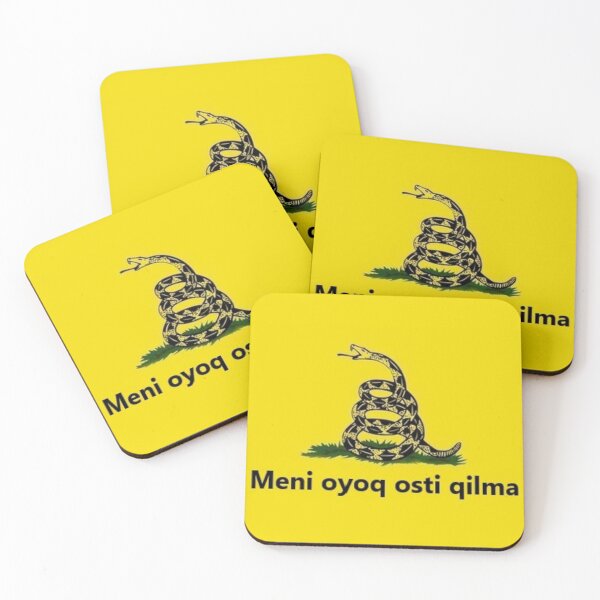 Item preview, Uzbek Gadsden Flag  designed and sold by JonathanR1994.