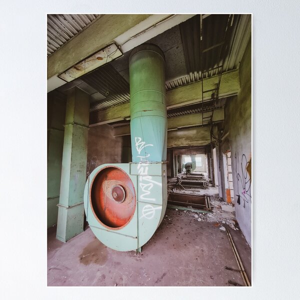 Item preview, Urbex wonders inside old granary designed and sold by masked-ivan.