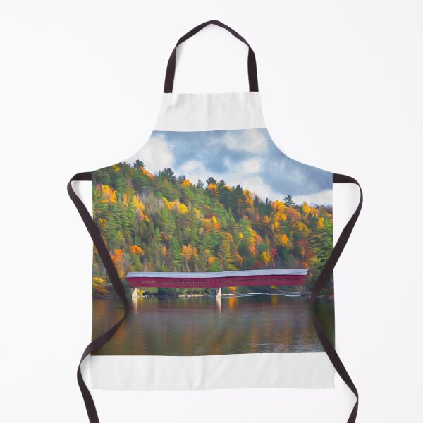 Item preview, Wakefield Covered Bridge in Autumn designed and sold by James Cumming.