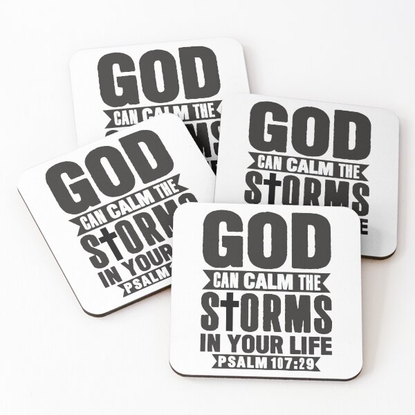 Item preview, GOD CAN CALM THE STORMS designed and sold by plushism.