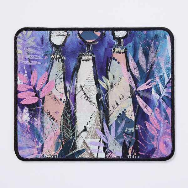 Item preview, African Tribal Women Pink Purple designed and sold by Artbyirina.