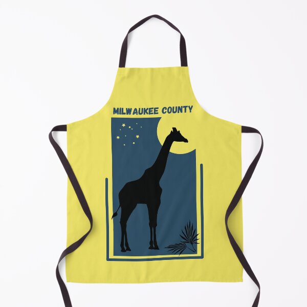 Item preview, Milwaukee County in Wisconsin, United States - Zoo Destination Vintage Style Geometric Modern Poster designed and sold by Vintage-TM.