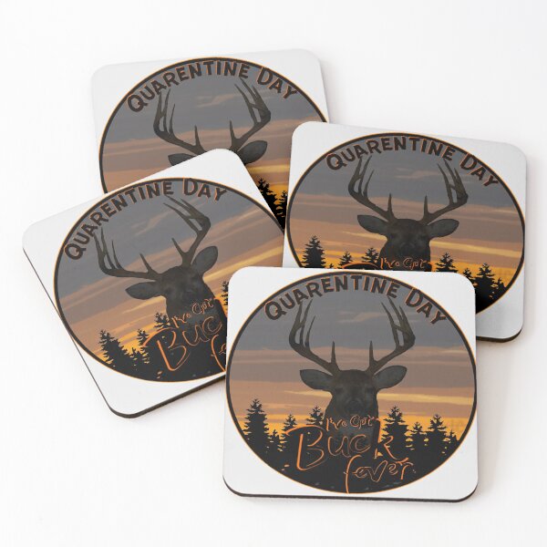 Item preview, Buck Fever, Retro Whitetail Buck Deer Hunting Design designed and sold by LifeCrush.