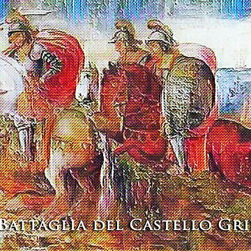 Artwork thumbnail, The Battle of Castello Grifeo by EyeMagined