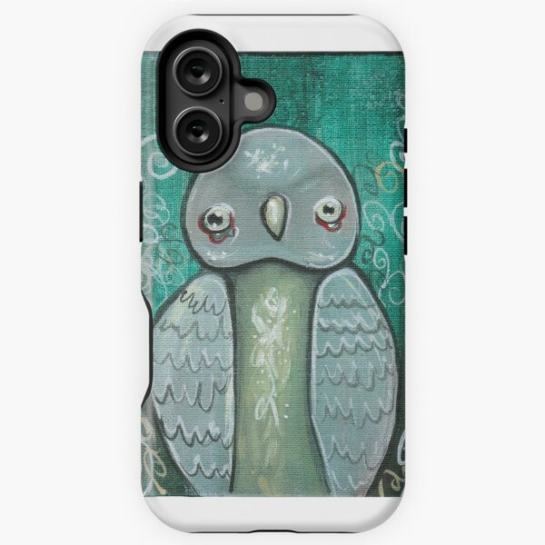 Zombie Owl iPhone Tough Case