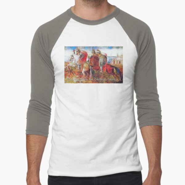 The Battle of Castello Grifeo Baseball ¾ Sleeve T-Shirt