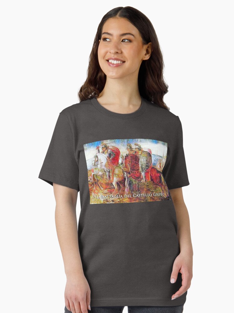 Thumbnail 1 of 7, Essential T-Shirt, The Battle of Castello Grifeo designed and sold by EyeMagined.