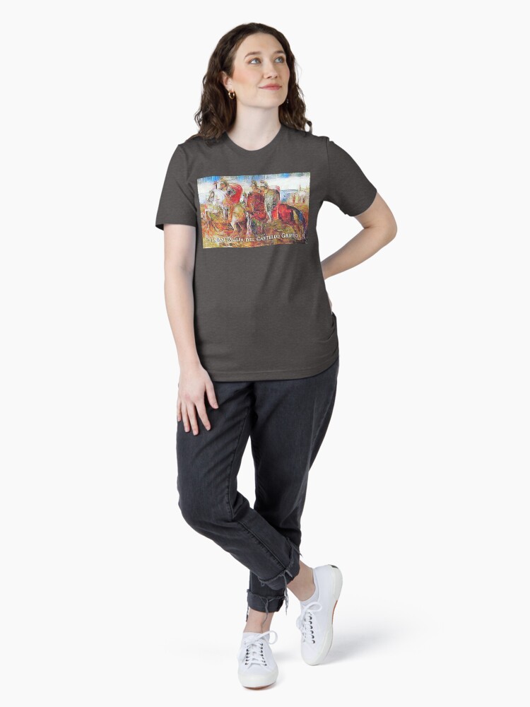 Thumbnail 4 of 7, Essential T-Shirt, The Battle of Castello Grifeo designed and sold by EyeMagined.