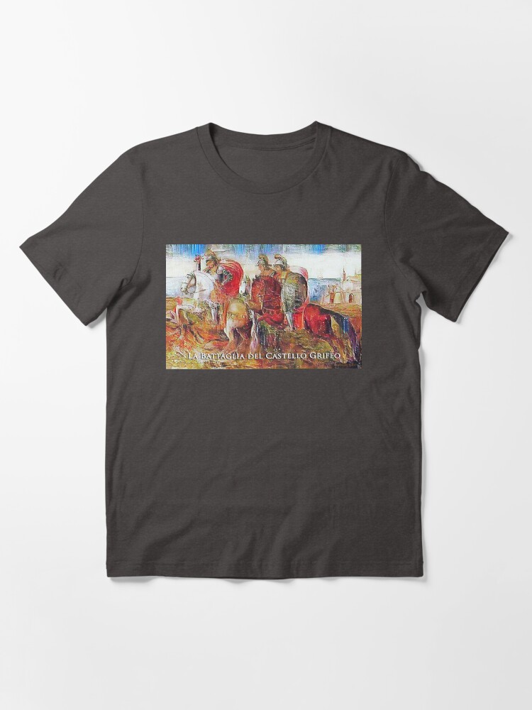 Thumbnail 3 of 7, Essential T-Shirt, The Battle of Castello Grifeo designed and sold by EyeMagined.