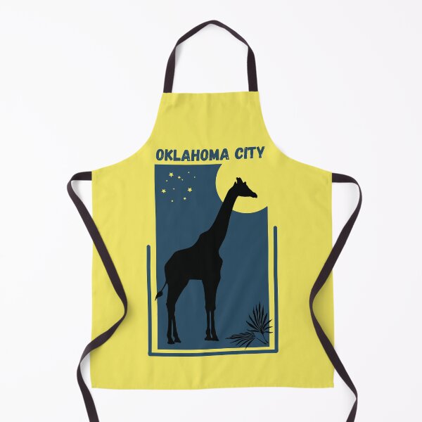 Item preview, Oklahoma City in Oklahoma, United States - Zoo Destination Vintage Style Geometric Modern Poster designed and sold by Vintage-TM.