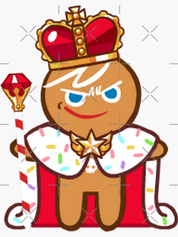 " Gingerbrave Smirk! Cookie Run Ovenbreak" Sticker for Sale by kamaldc