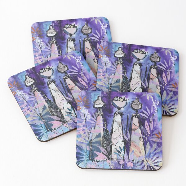 Item preview, African Tribal Women Pink Purple designed and sold by Artbyirina.
