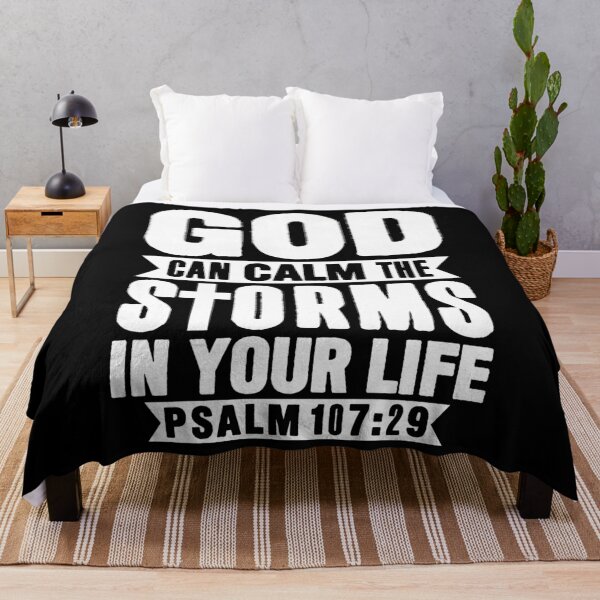 Item preview, GOD CAN CALM THE STORMS designed and sold by plushism.