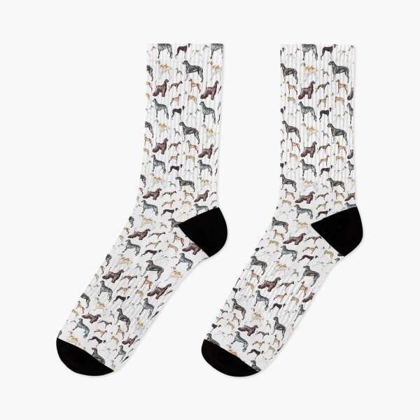 Item preview, Kung Fu Sighting, Fast as Lightning - Sighthound Dog Pattern designed and sold by Amber Westwood.