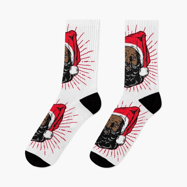 Item preview, black santa claus funny gift idea vintage christmas shopping 2021 oh oh oh designed and sold by Hartics.