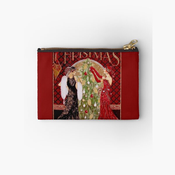 Item preview, FLAPPERS : Vintage Decorating A Christmas Tree Print designed and sold by posterbobs.