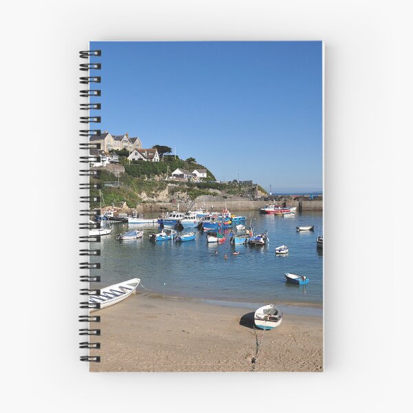 Item preview, Peaceful morning at Newquay Harbour designed and sold by rosiephotos.