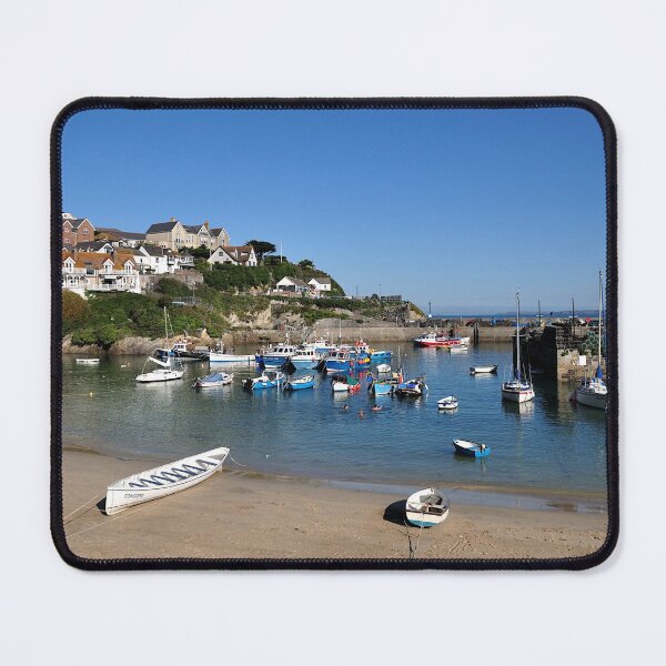 Item preview, Peaceful morning at Newquay Harbour designed and sold by rosiephotos.