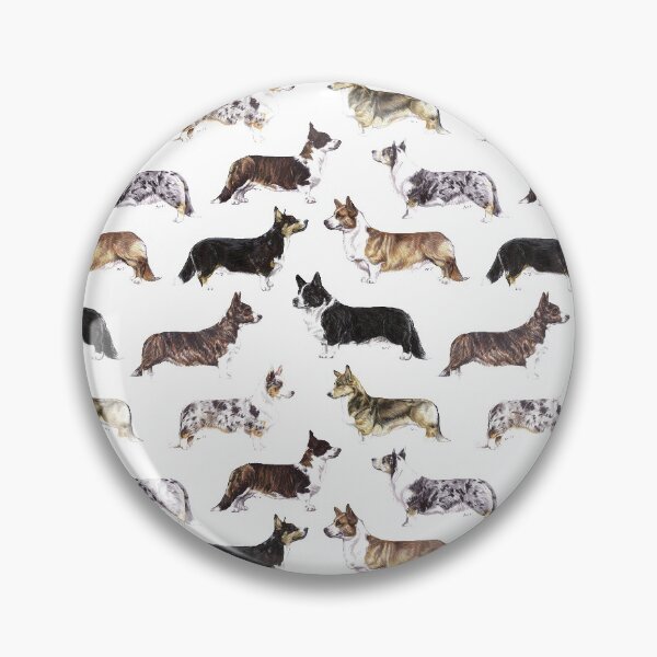 Item preview, Here I Go 'Agan On My Own - Welsh Cardigan Corgi Dog Pattern designed and sold by Amber Westwood.