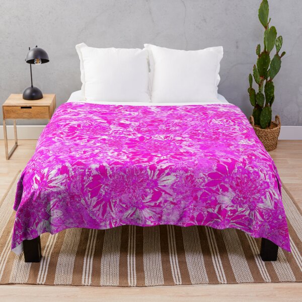 Item preview, Magenta Floral Verbena Motives designed and sold by IraNiva.