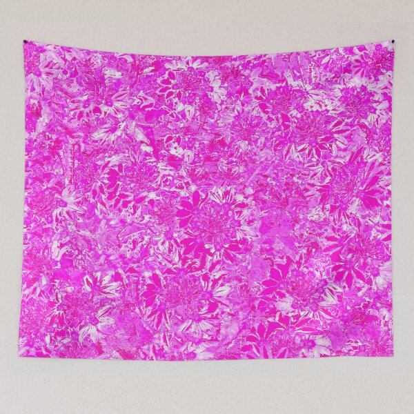 Item preview, Magenta Floral Verbena Motives designed and sold by IraNiva.