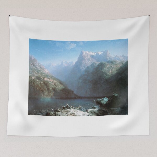 Item preview, Alexandre Calame Lake Lucerne Der Vierwaldstättersee designed and sold by Vintage Designs +.